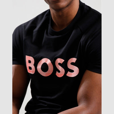 BOSS Patterned-Logo REGULAR FIT T-Shirt