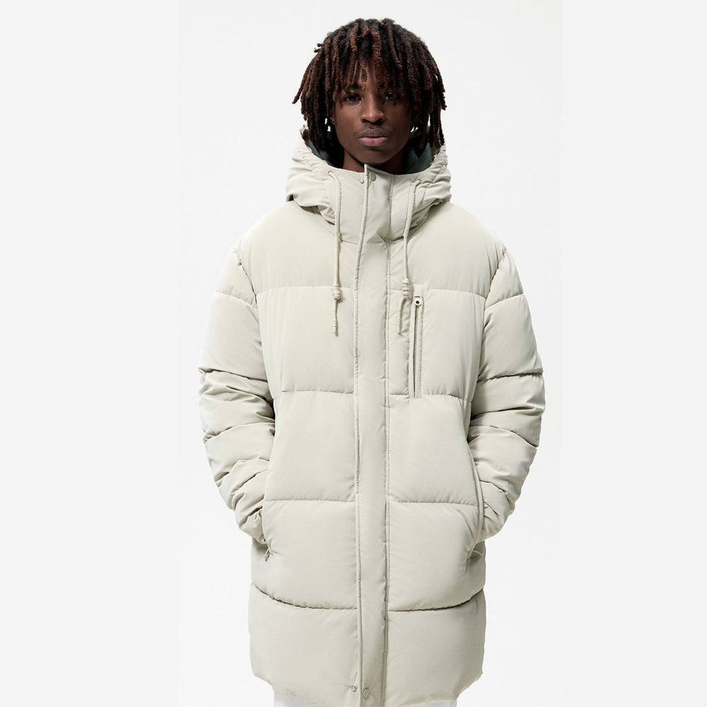 ZR FAUX  PUFFER LONG JACKET