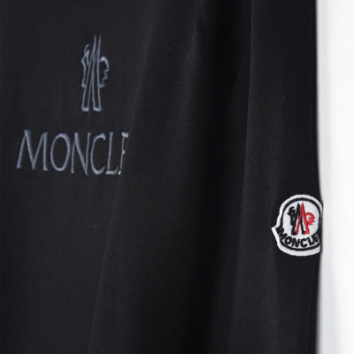MO - Men 'Black'  Hybrid Logo Fleece Sweatshirt