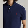 POLO RL Custom Slim Fit Mesh Polo Shirt-navy