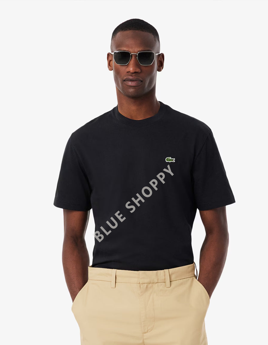 LAC Men's Cotton T-Shirt Black