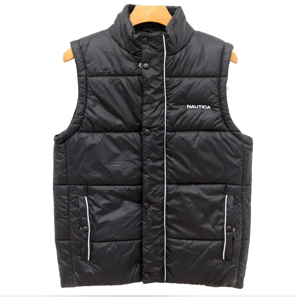 NA - Men 'BLACK' Premium Puffer Gilet