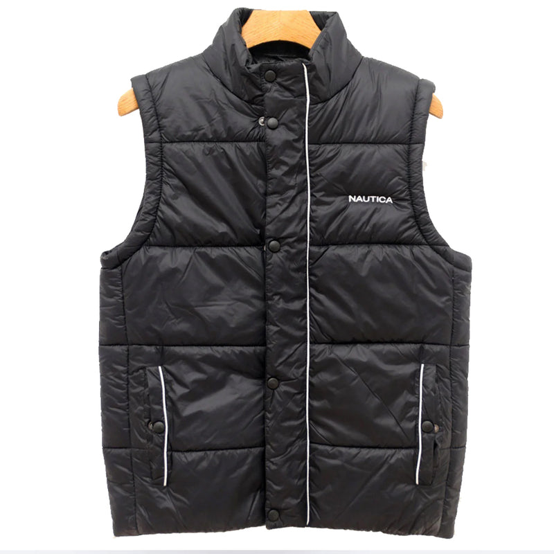 NA - Men 'BLACK' Premium Puffer Gilet