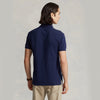 POLO RL Custom Slim Fit Mesh Polo Shirt-navy