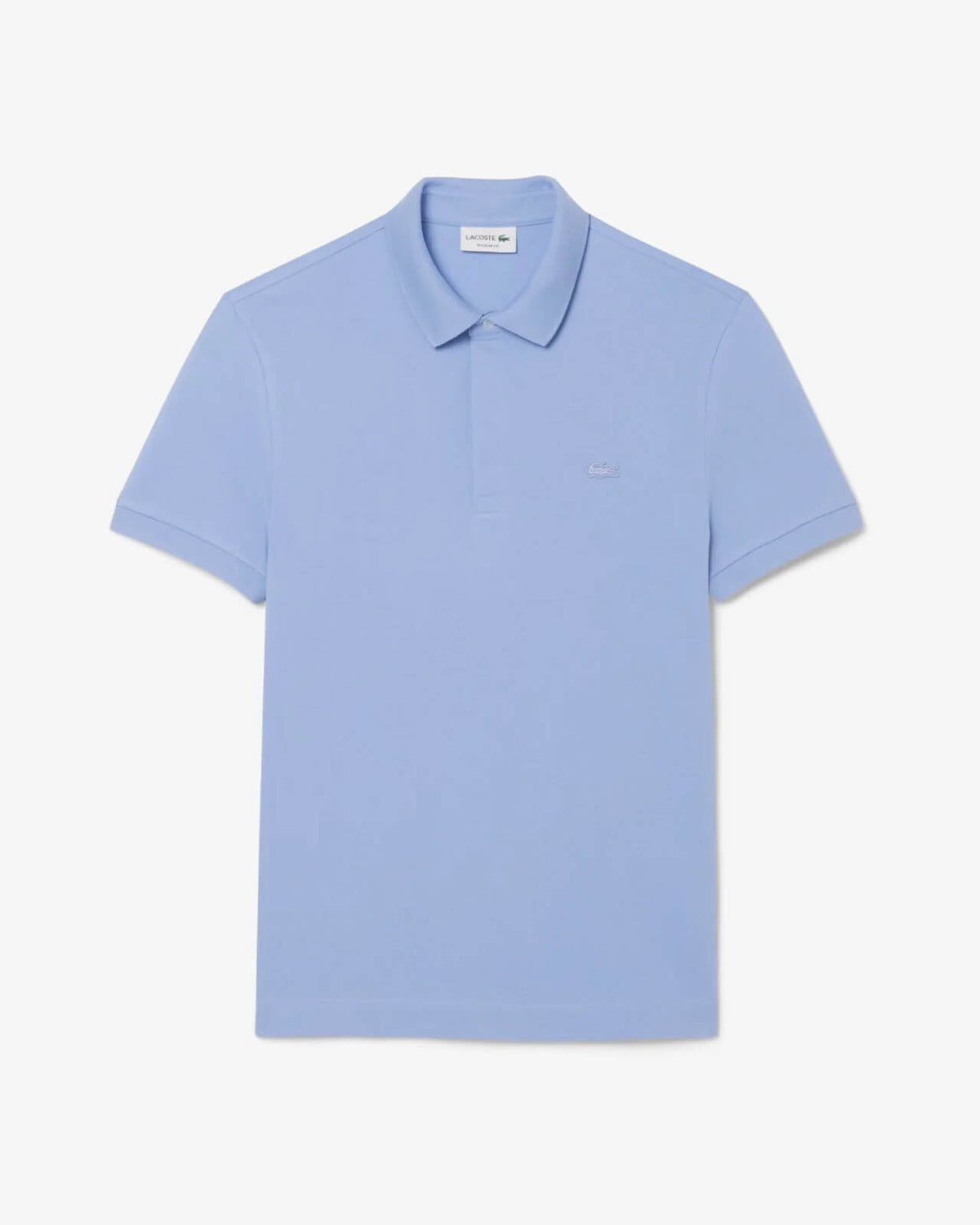 LAC SLIM FIT PARIS STRETCH PIQUE POLO SHIRT-SKY BLUE