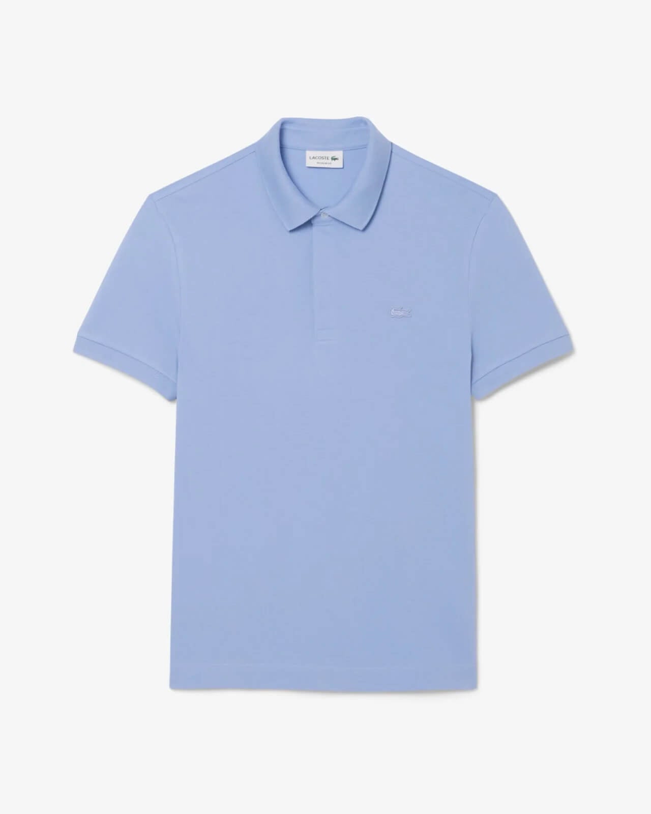 LAC SLIM FIT PARIS STRETCH PIQUE POLO SHIRT-SKY BLUE