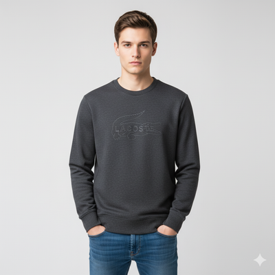 LAC FRENCH TERRY SWEATSHIRT-GREY