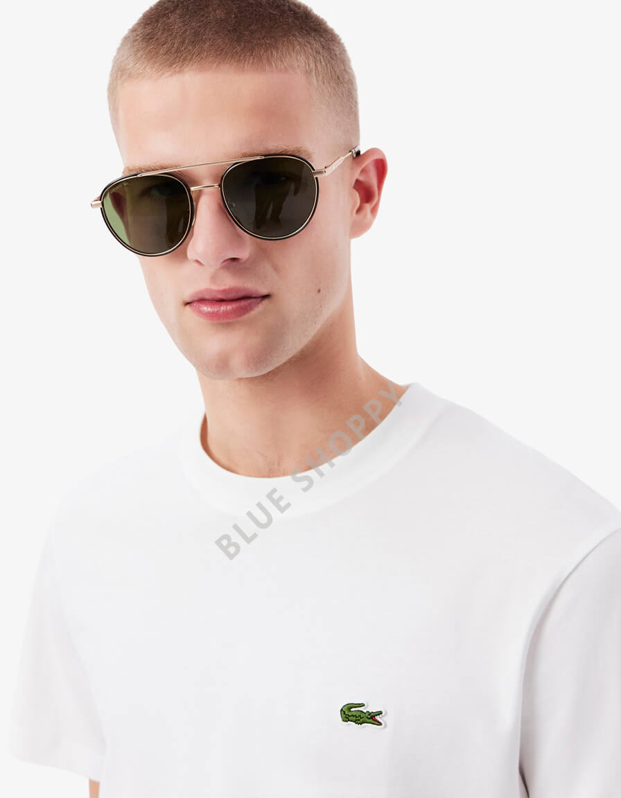 LAC Men's Cotton T-Shirt White
