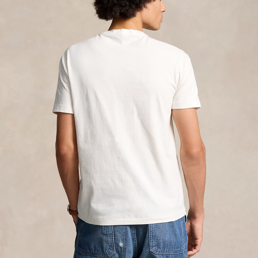 RL - Polo Bear Cotton Jersey T-Shirt-white