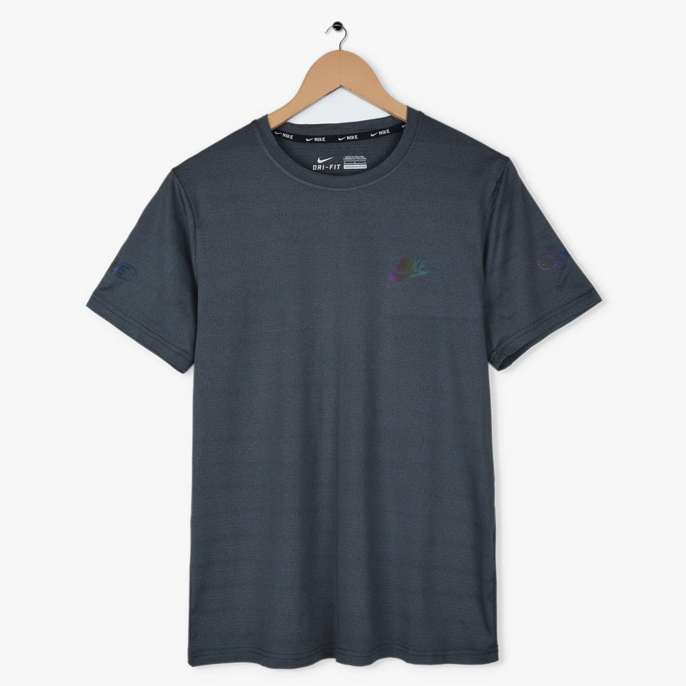 NI PREMIUM DRI FIT T.SHIRT-STEEL GRAY