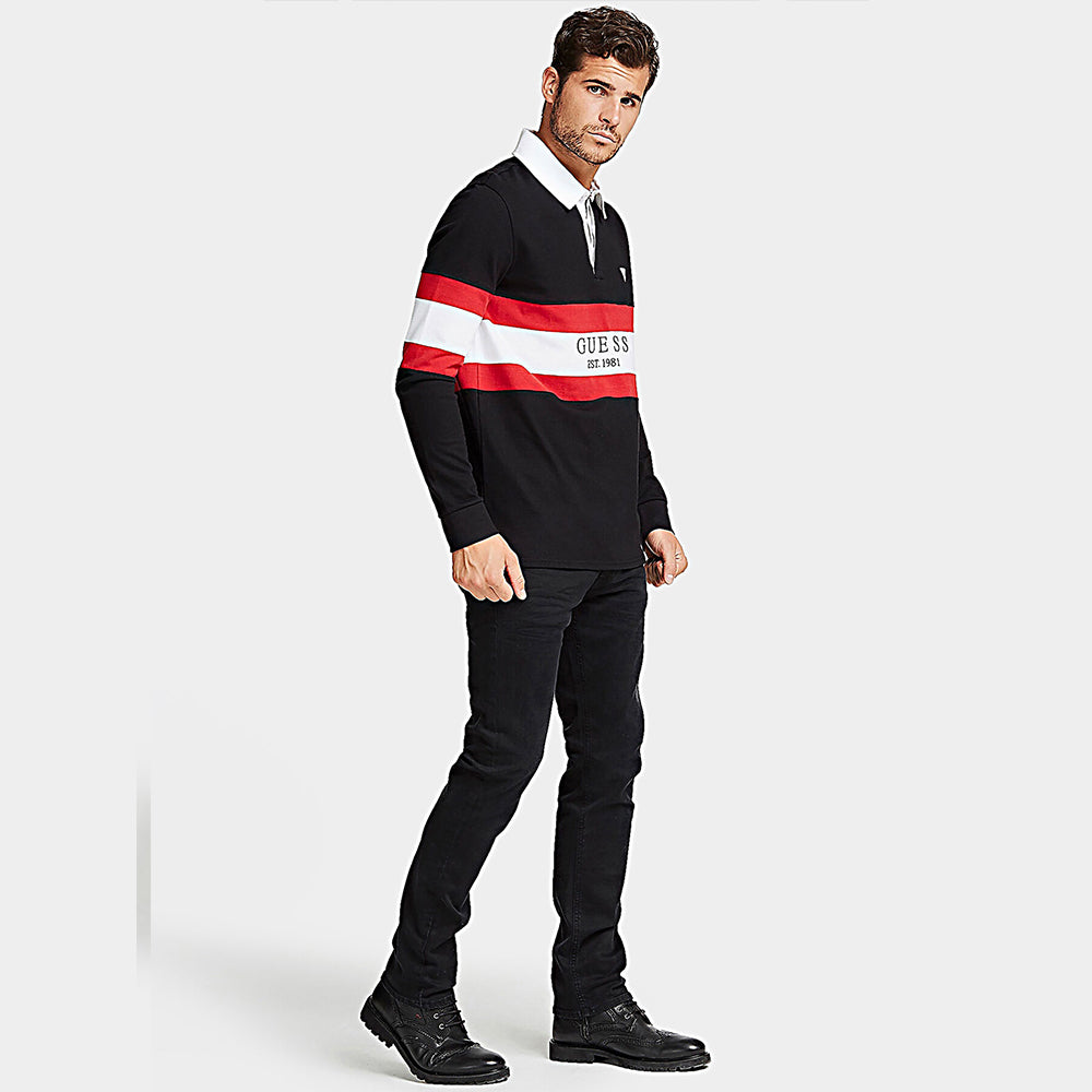 GU VERMONT SLIM FIT Black jeans