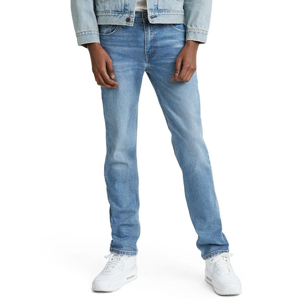 LVS 511 LIGHT WASH STETCH JEANS