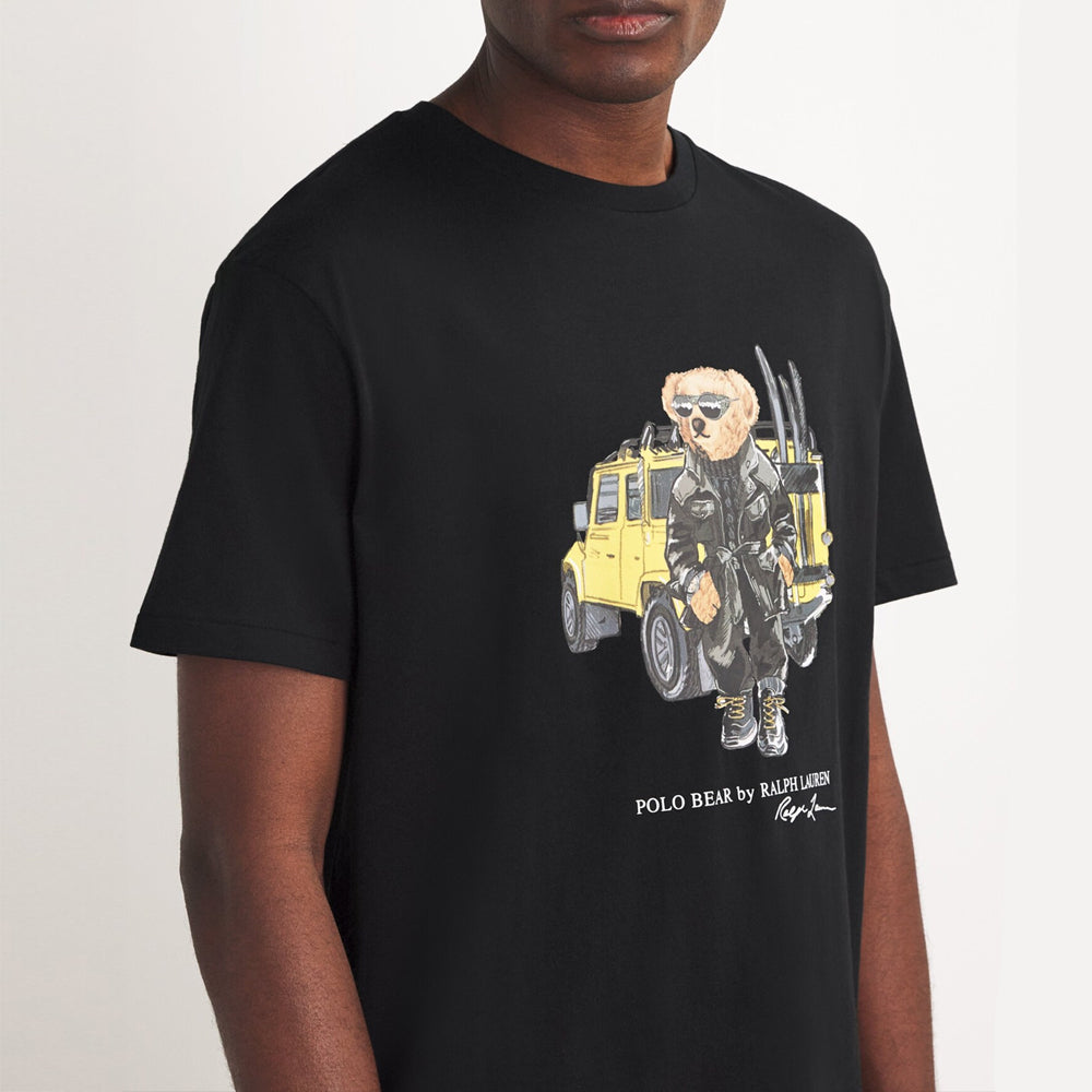 RL - Polo Bear Cotton Jersey T-Shirt-black