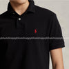 POLO RL SMALL PONY POLO SHIRT-BLACK