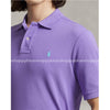 POLO RL SMALL PONY POLO SHIRT-CATCUS PURPLE