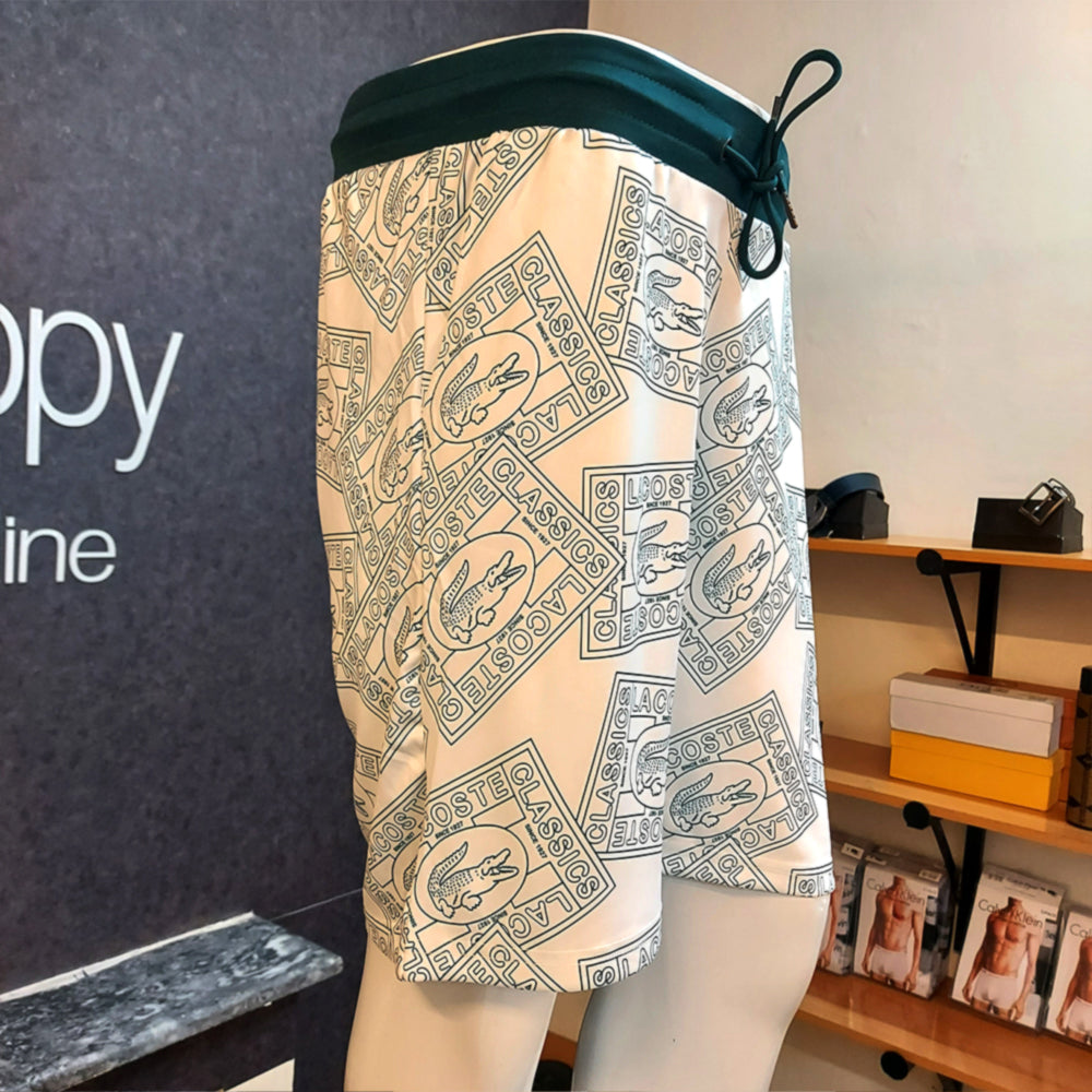 LACST PREMIUM QUALITY PRINTED GREEN SHORTS
