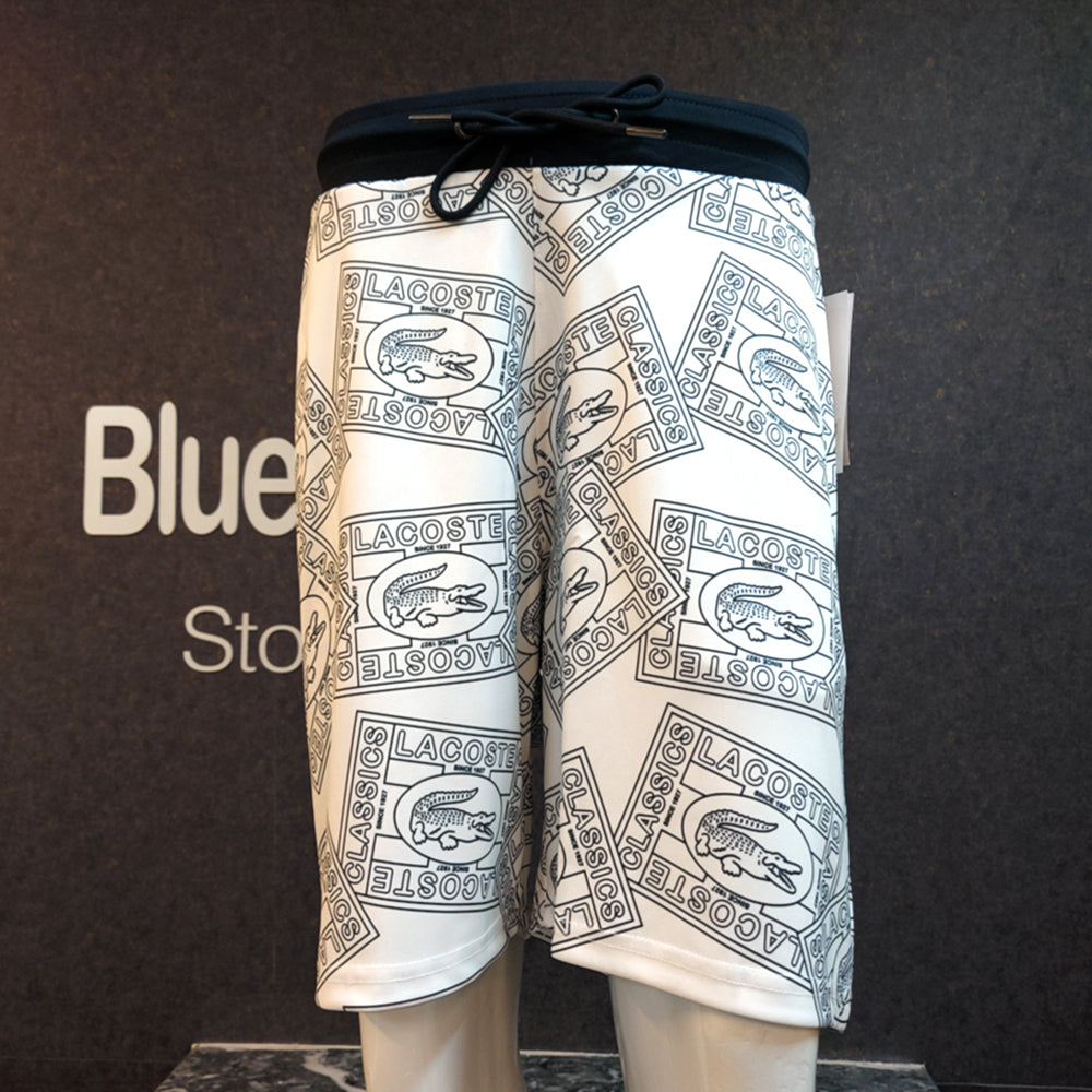 LACST PREMIUM QUALITY PRINTED BLACK  SHORTS