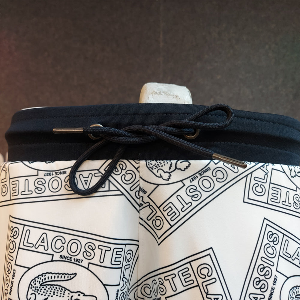 LACST PREMIUM QUALITY PRINTED BLACK  SHORTS