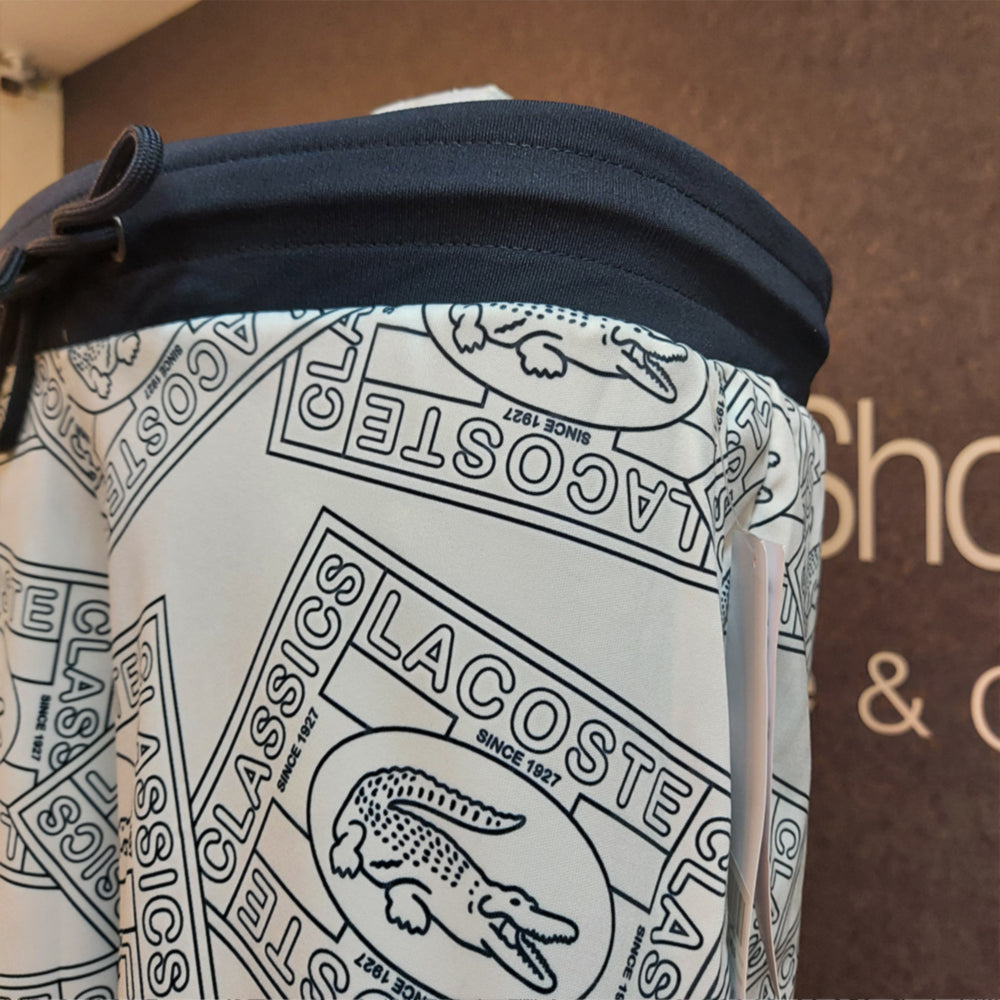 LACST PREMIUM QUALITY PRINTED BLACK  SHORTS