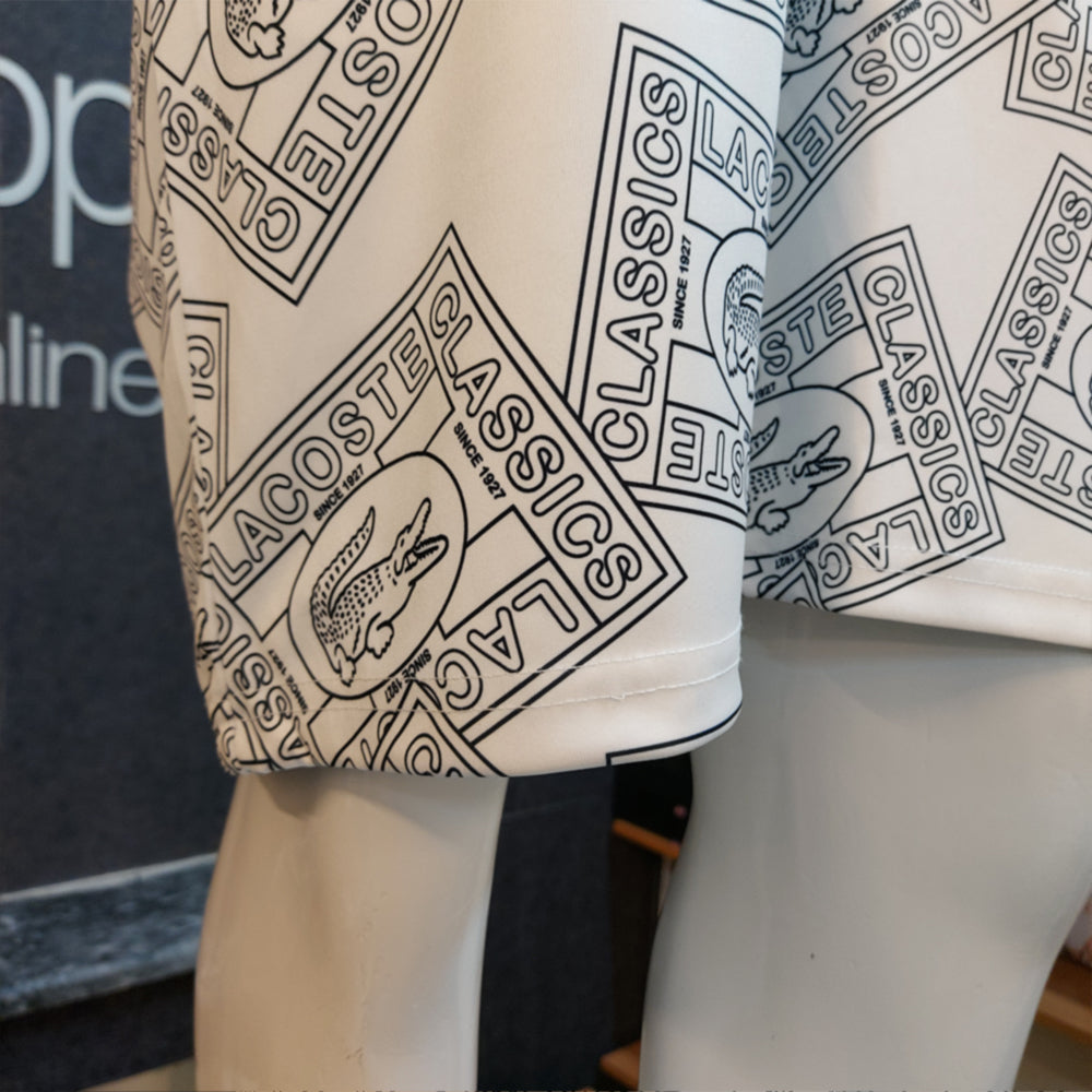 LACST PREMIUM QUALITY PRINTED BLACK  SHORTS