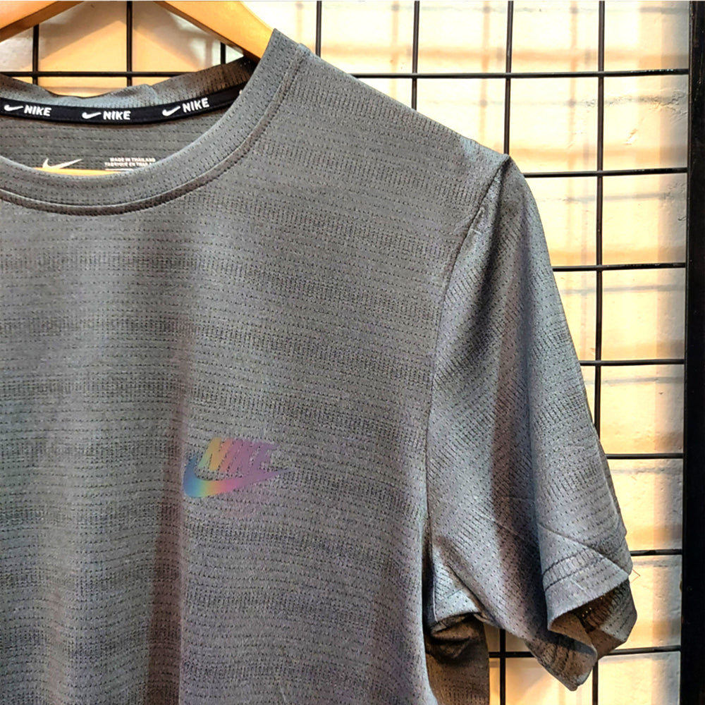 NI PREMIUM DRI FIT T.SHIRT-STEEL GRAY
