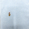 POLO RL FLEX STRIPTED BUTTON DOWN SLIM FIT SHIRT-SKY BLUE