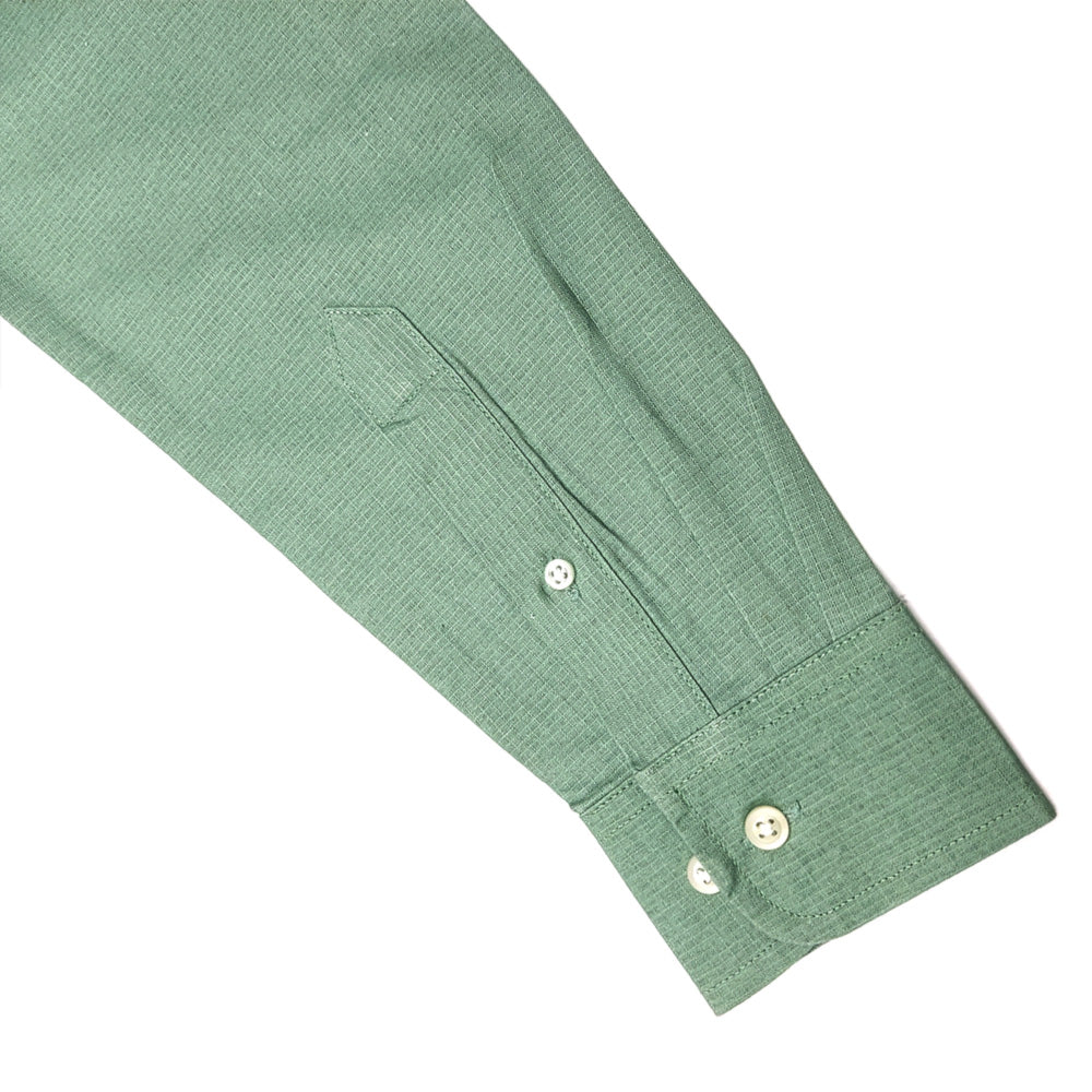 POLO RL OXFORD BUTTON DOWN SLIM FIT SHIRT-EMERALD GREEN