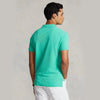 POLO RL Custom Slim Fit Mesh Polo Shirt-TURQUOISE