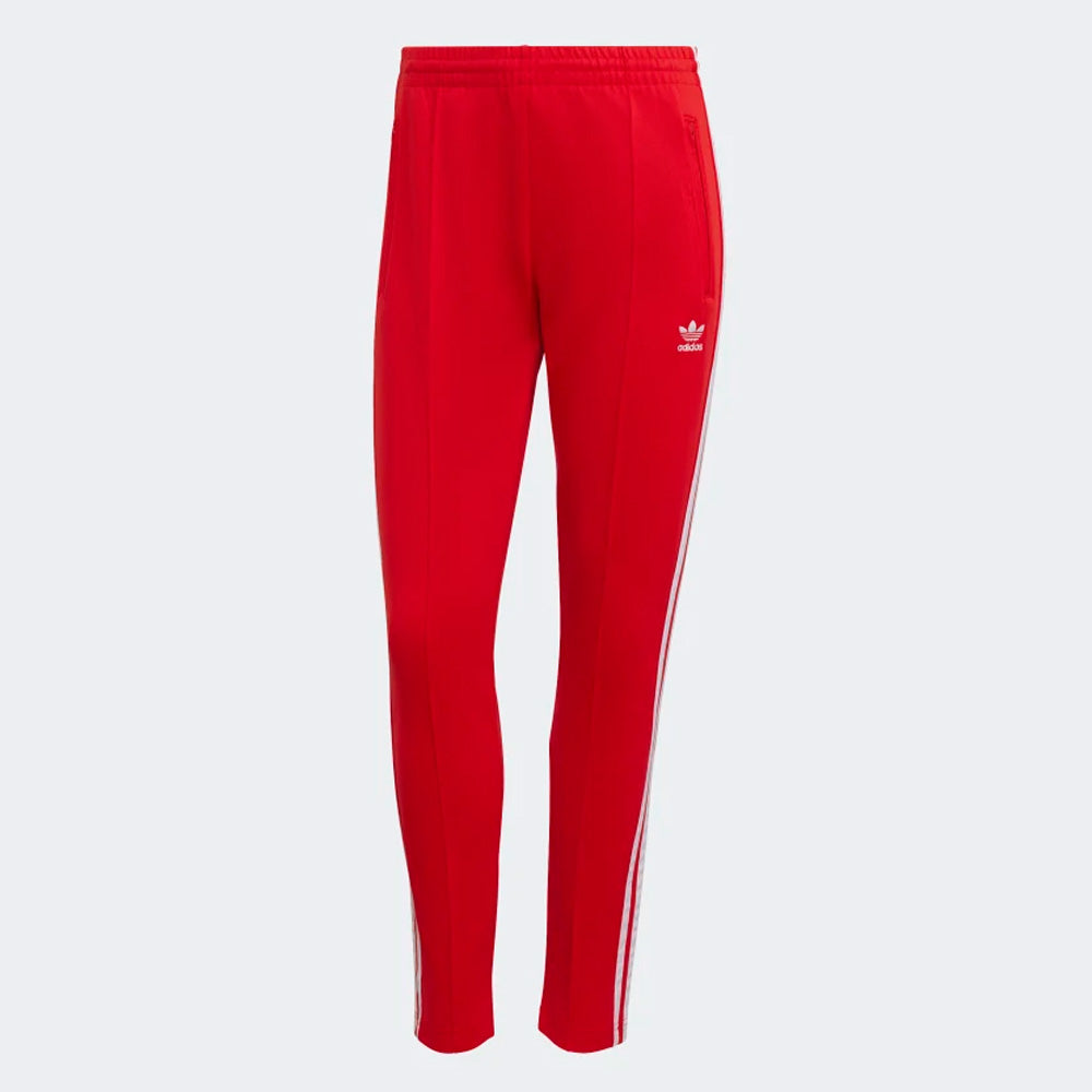WOMEN PRIMEBLUE TRACK PANTS – RED