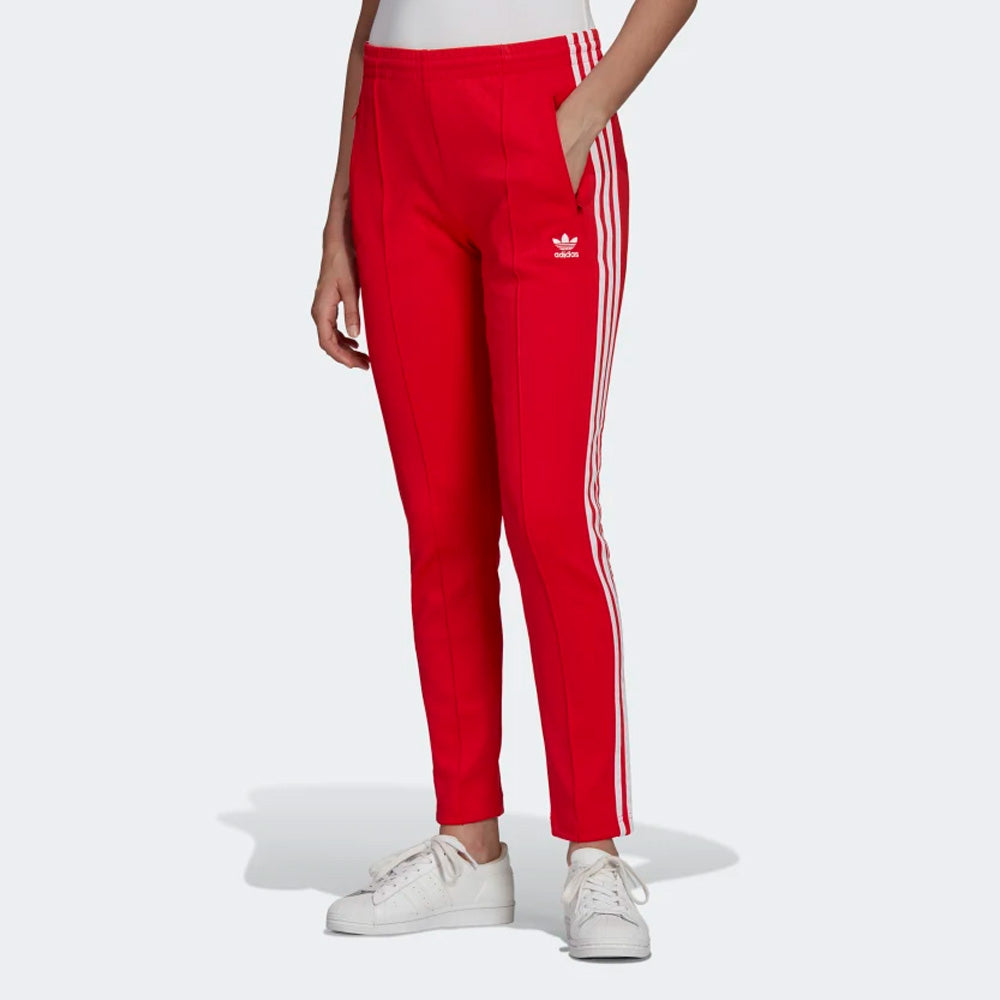 WOMEN PRIMEBLUE TRACK PANTS – RED