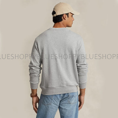 Polo RL Loopback Terry Sweatshirt-GREY