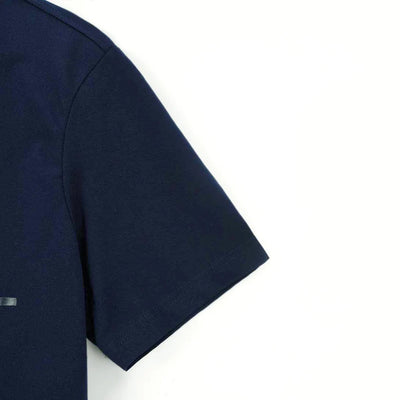 HKT LONDON PRINTED POLO-NAVY