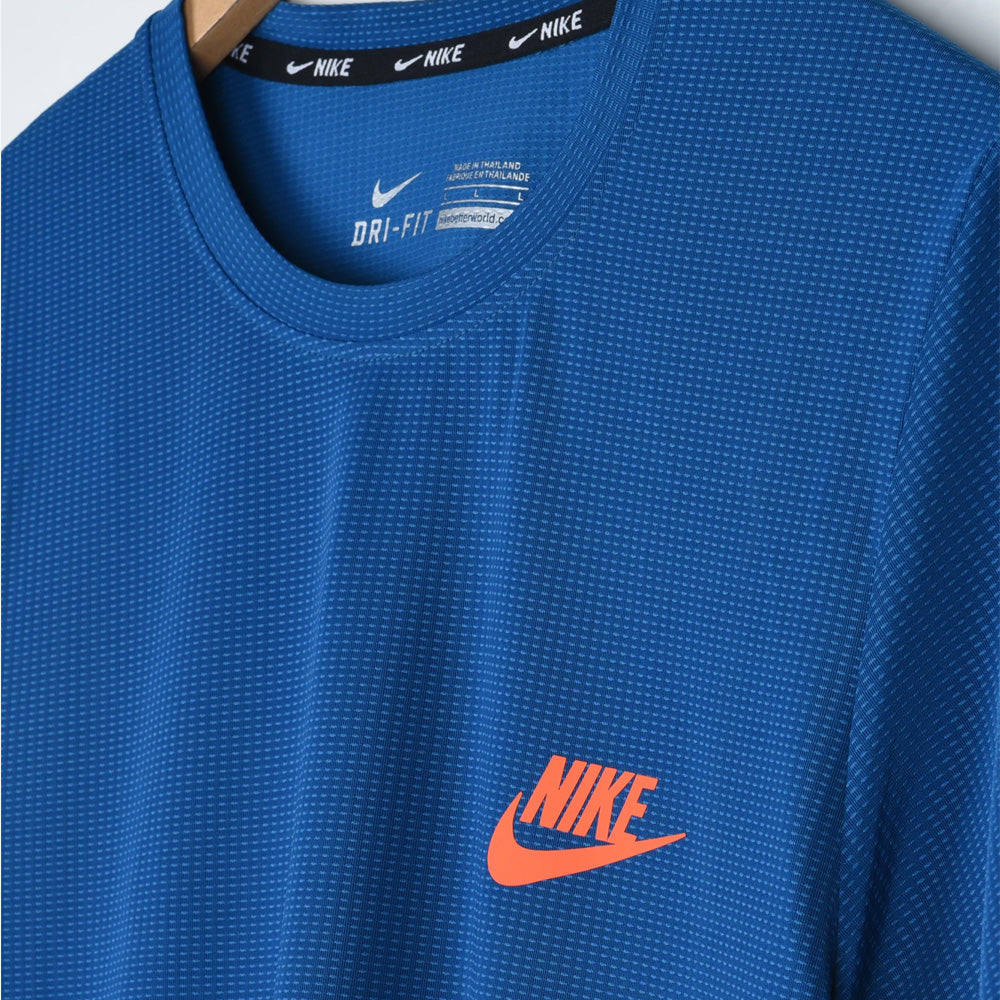 NI PREMIUM DRI FIT T.SHIRT-BLUE