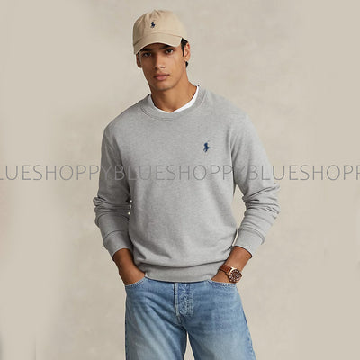 Polo RL Loopback Terry Sweatshirt-GREY