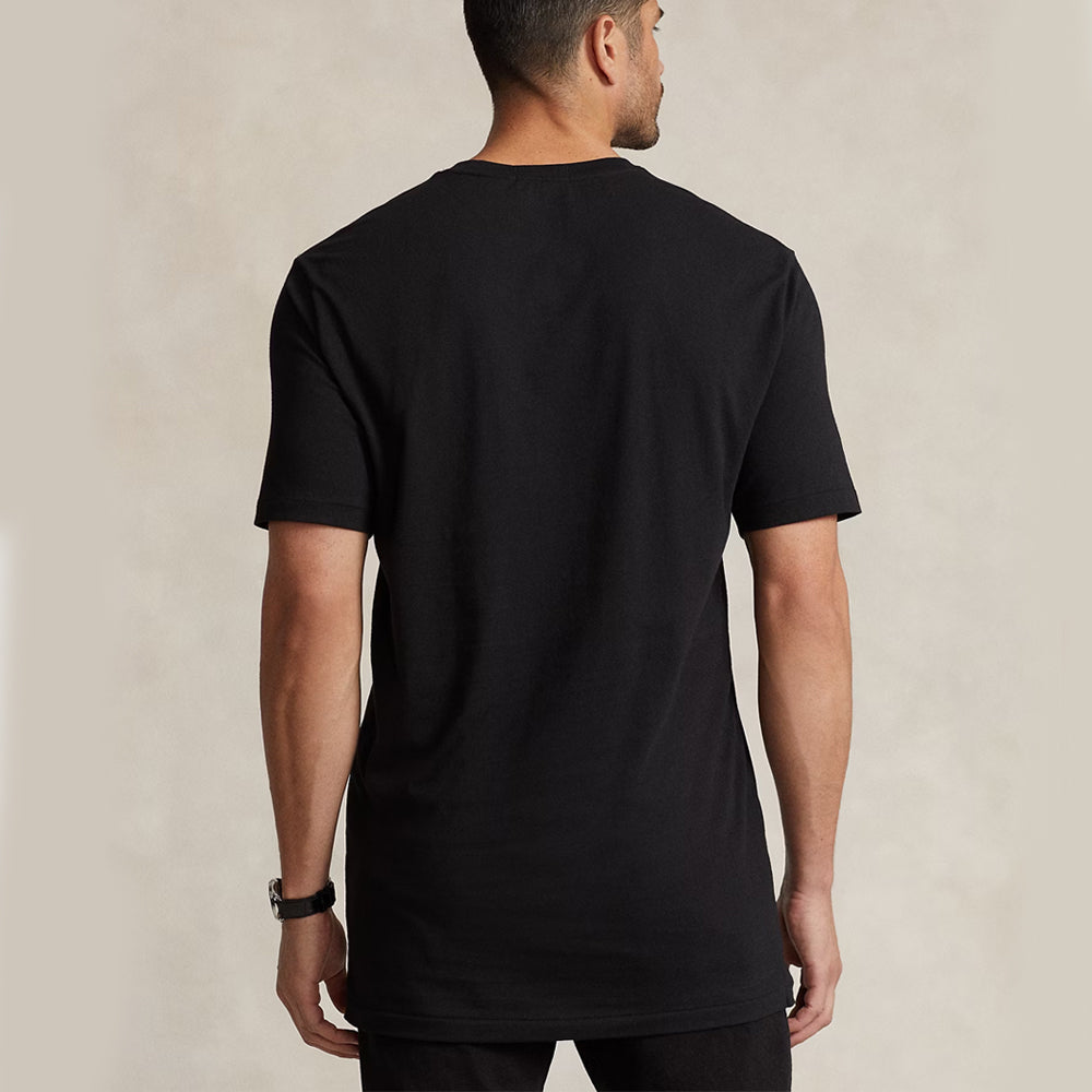 RL - Polo Bear Cotton Jersey T-Shirt- black