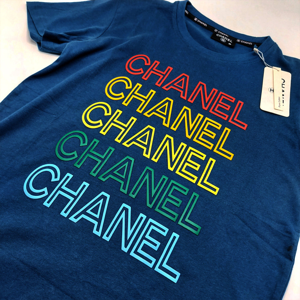 CHNL RUBBER PRINTED T.SHIRT