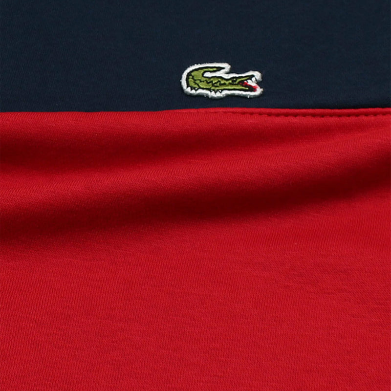 LC - Men 'RED & NAVY' PRINTED Fleece Sweatshirt