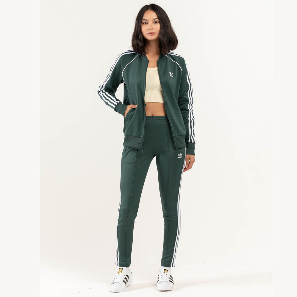 WOMEN PRIMEBLUE TRACK PANTS-DGREEN
