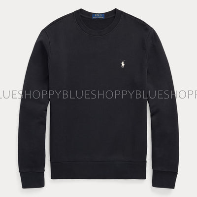 Polo RL Loopback Terry Sweatshirt-BLACK