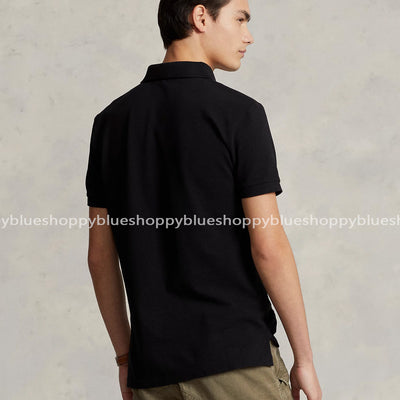 POLO RL SMALL PONY POLO SHIRT-BLACK