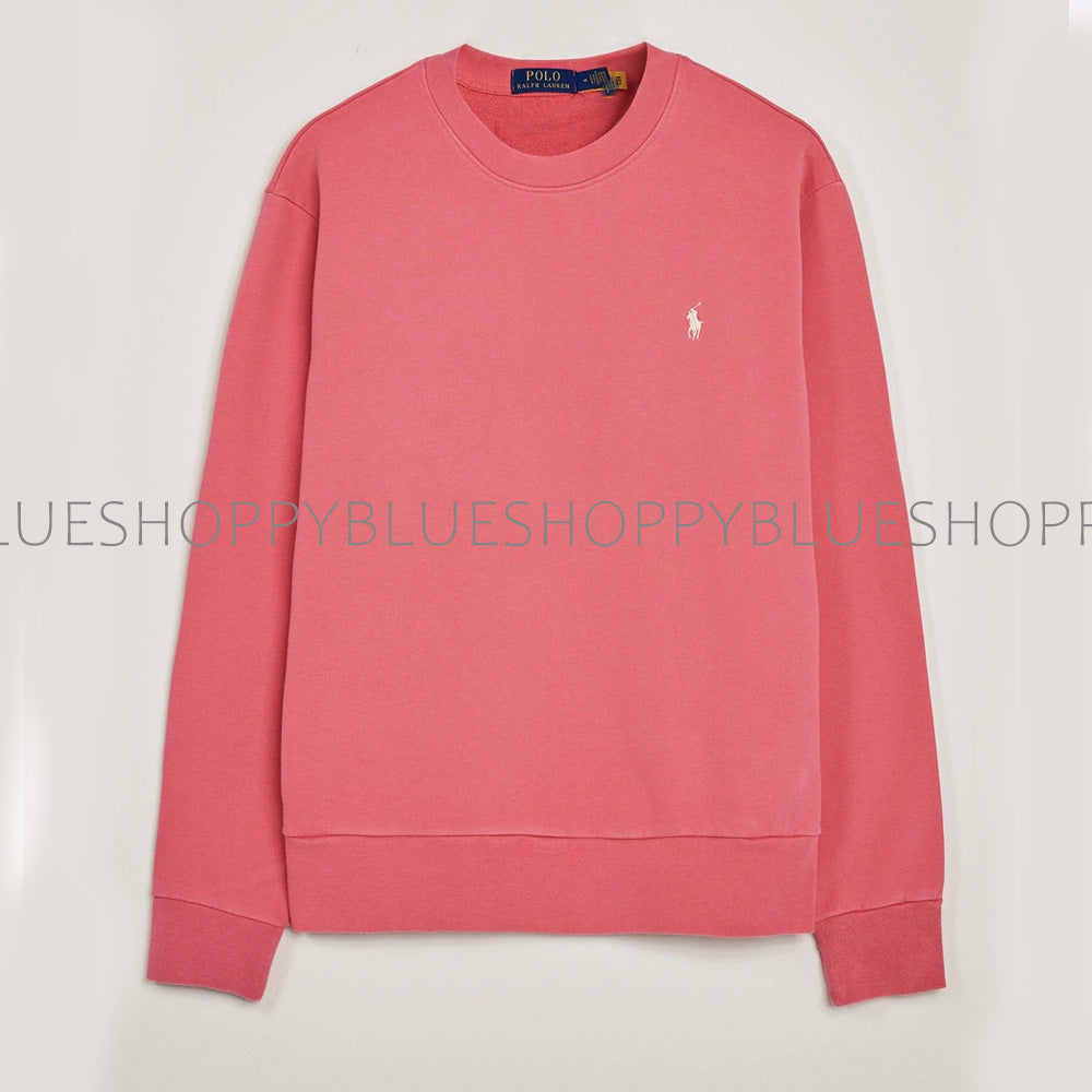 Polo RL Loopback Terry Sweatshirt-PINK