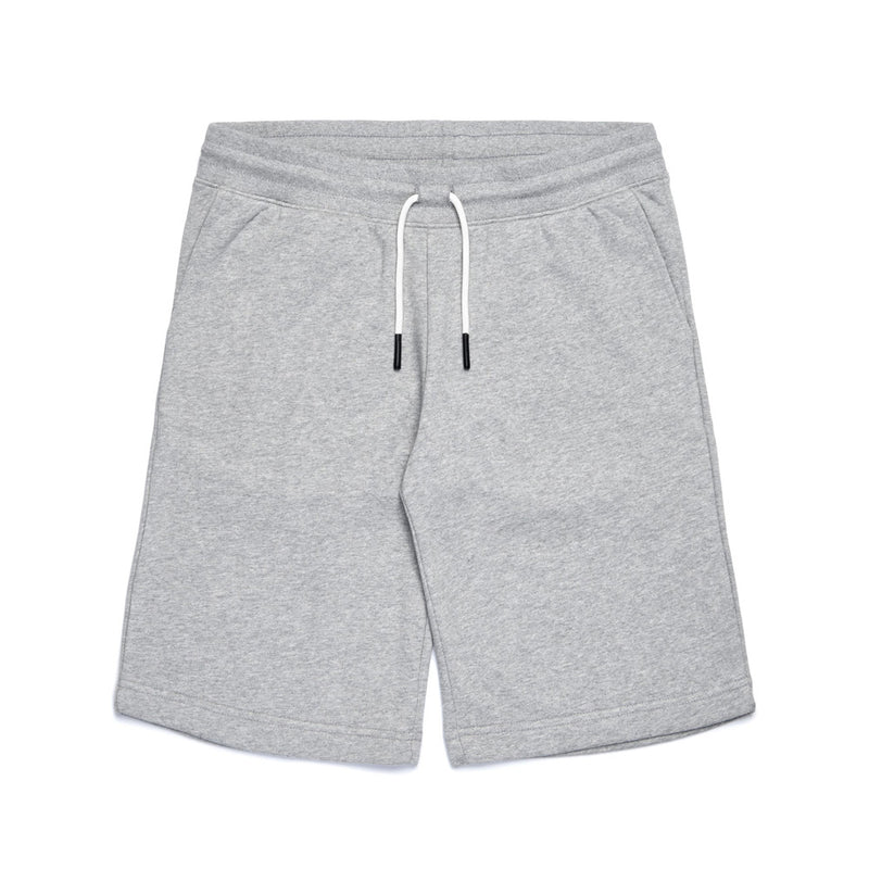 Men French Terry Shorts-GREY MARL