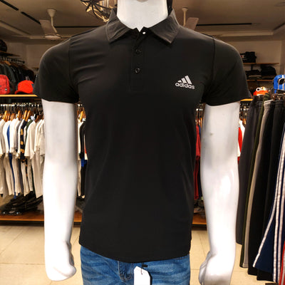 AD SUPER STRETCH DRIFIT POLO-BLACK