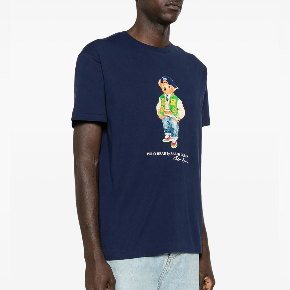 RL - Polo Bear Cotton Jersey T-Shirt-navy