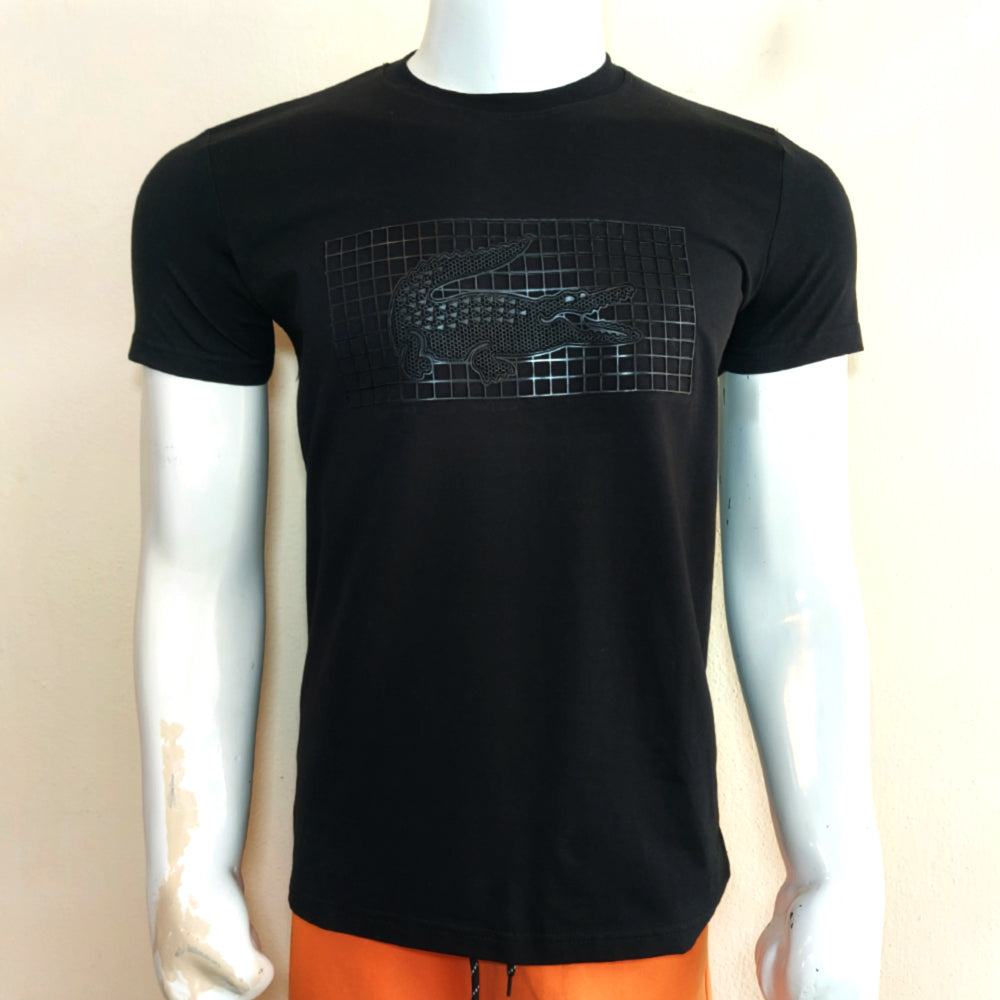 LAC PREMIUM PATCH TEE-BLACK