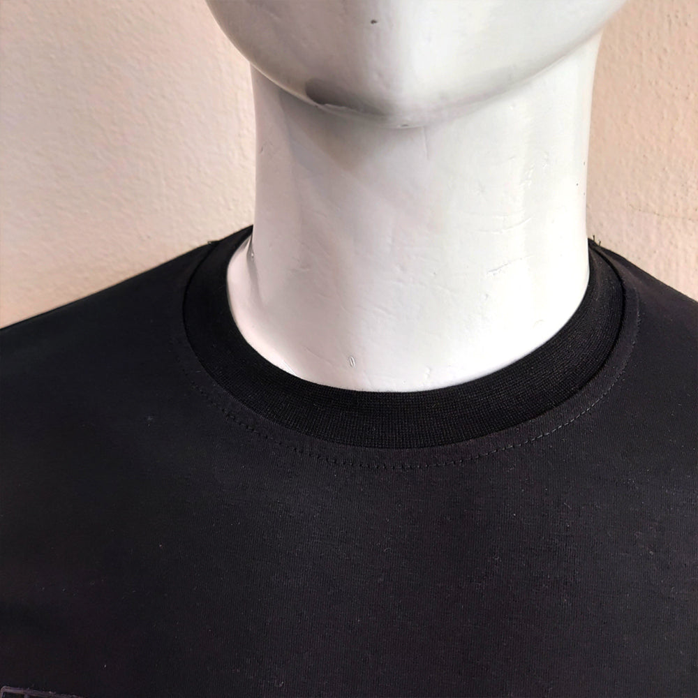 LAC PREMIUM PATCH TEE-BLACK