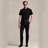 POLO RL Custom Slim Fit Mesh Polo Shirt-black