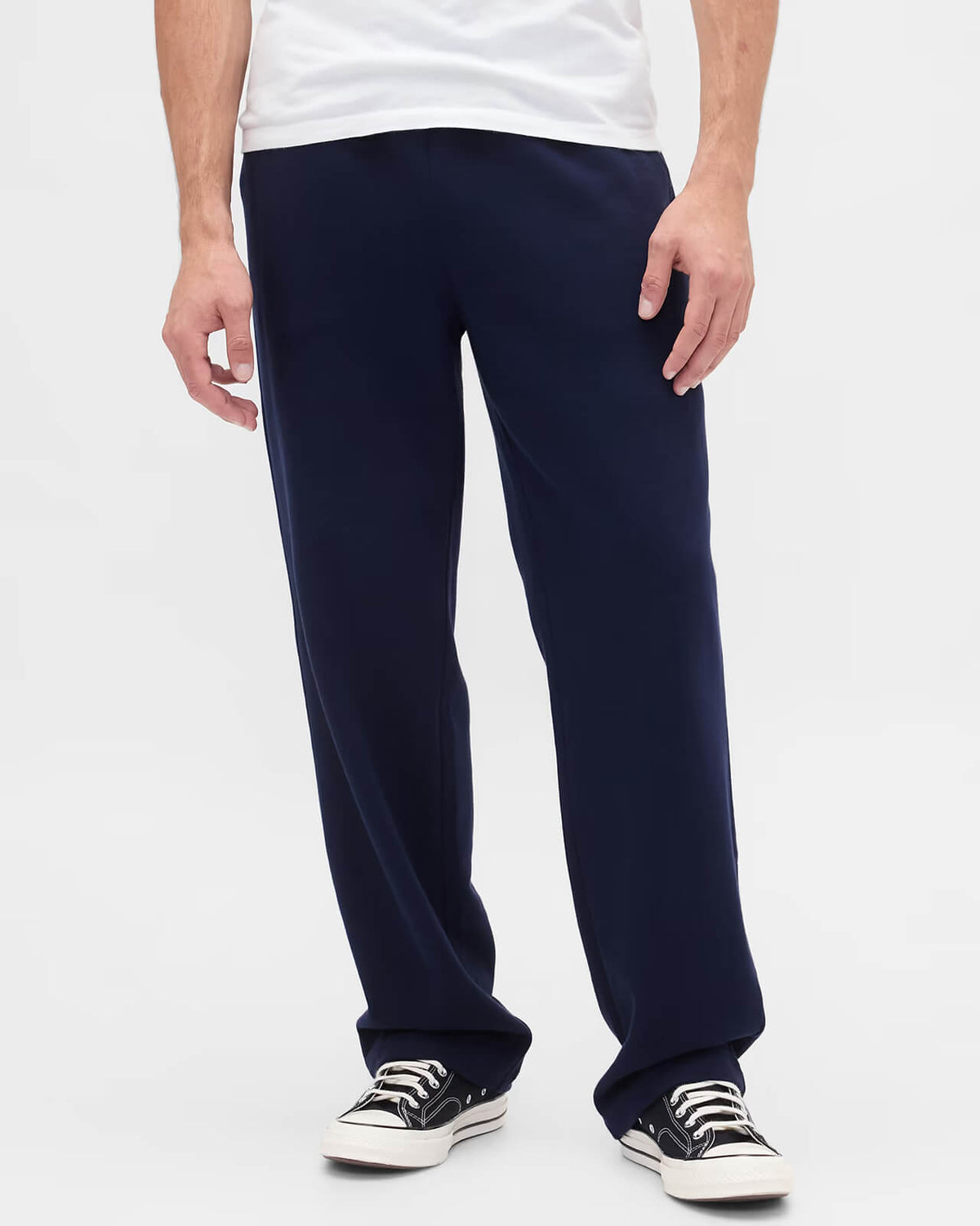 BRSHKA Relaxed Fit  Trouser-BLUE