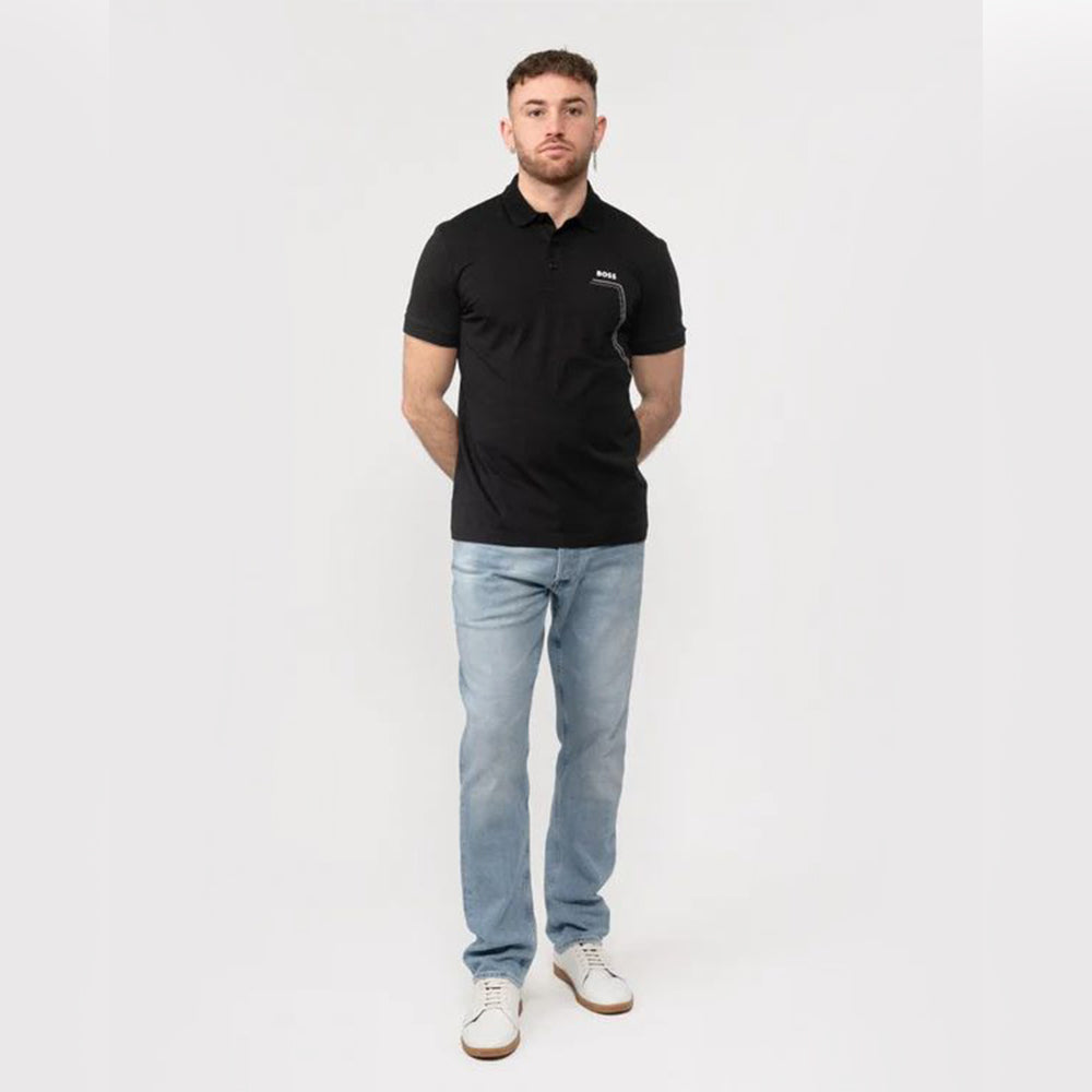 HG BOSS CONTRAST COLOR POLO