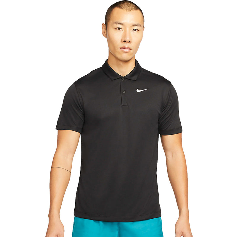 NI SUPER STRETCH DRIFIT POLO-CHARCOAL